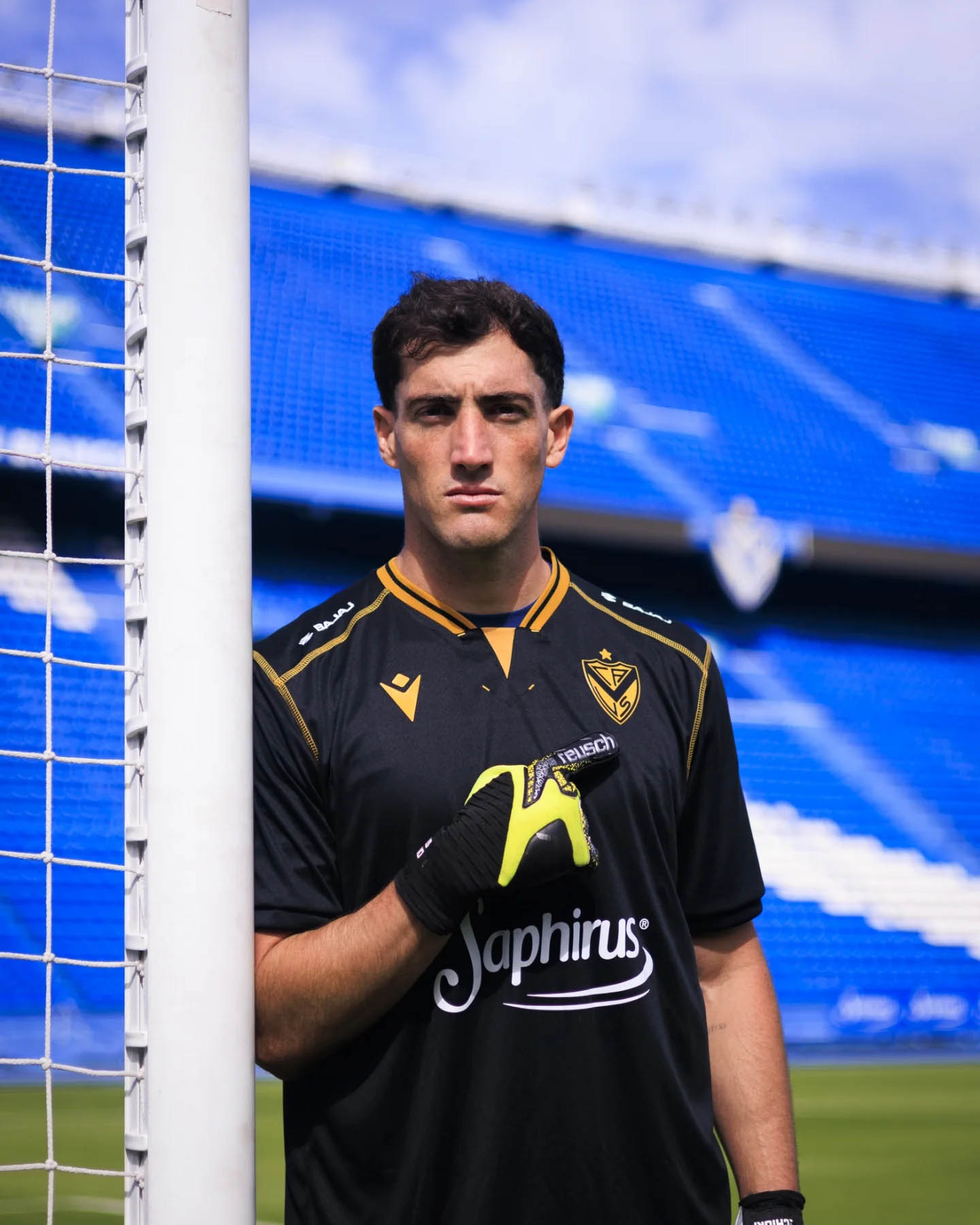 Camisa de goleiro do Vélez Sarsfield 2026 Macron