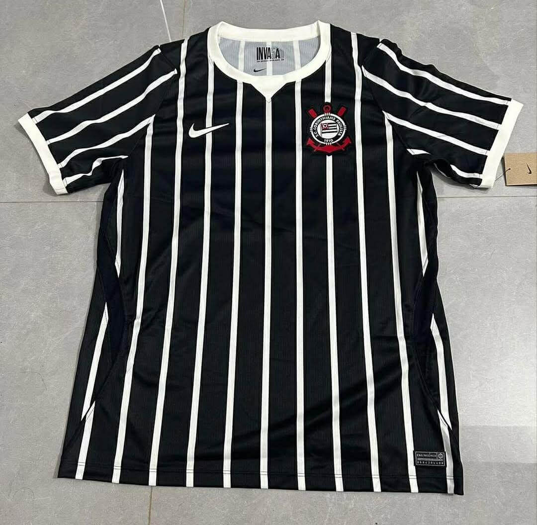 Camisa listrada do Corinthians 2026-2027 Nike