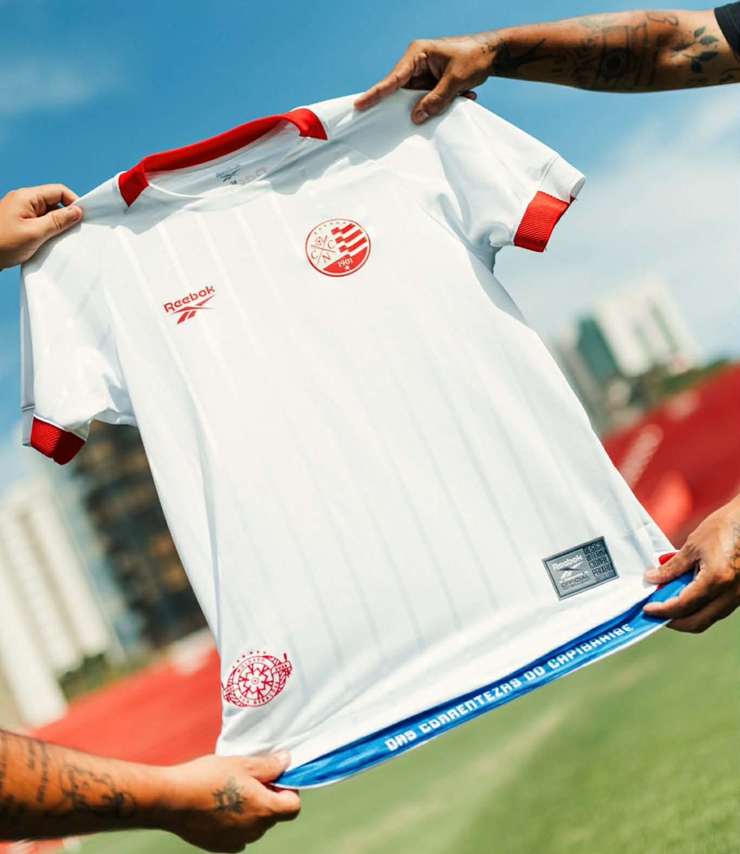 camisas do náutico 2026 reebok