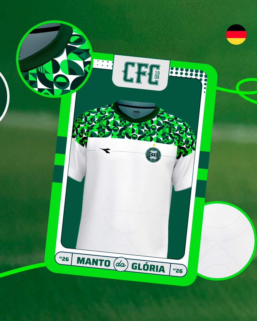 Coritiba Manto da Glória 2026 Alemanha