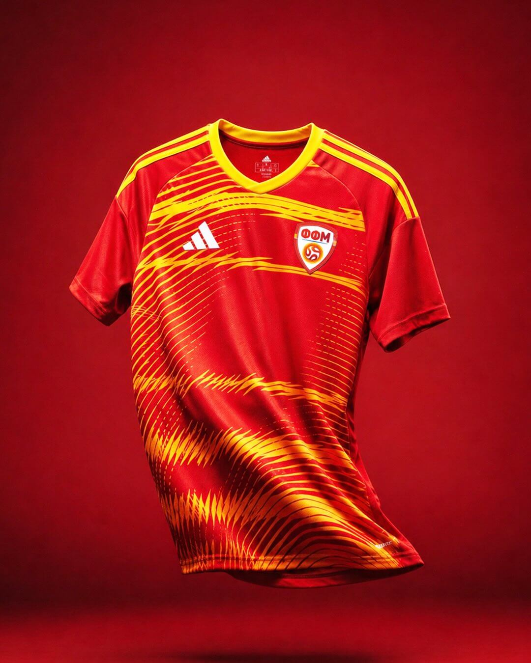UEFA Kit Assistance Scheme adidas 2026-2028 Macedônia do Norte