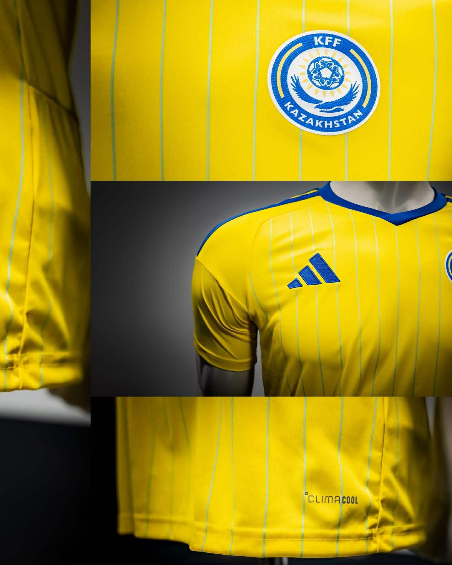 UEFA Kit Assistance Scheme adidas 2026-2028 Cazaquistão