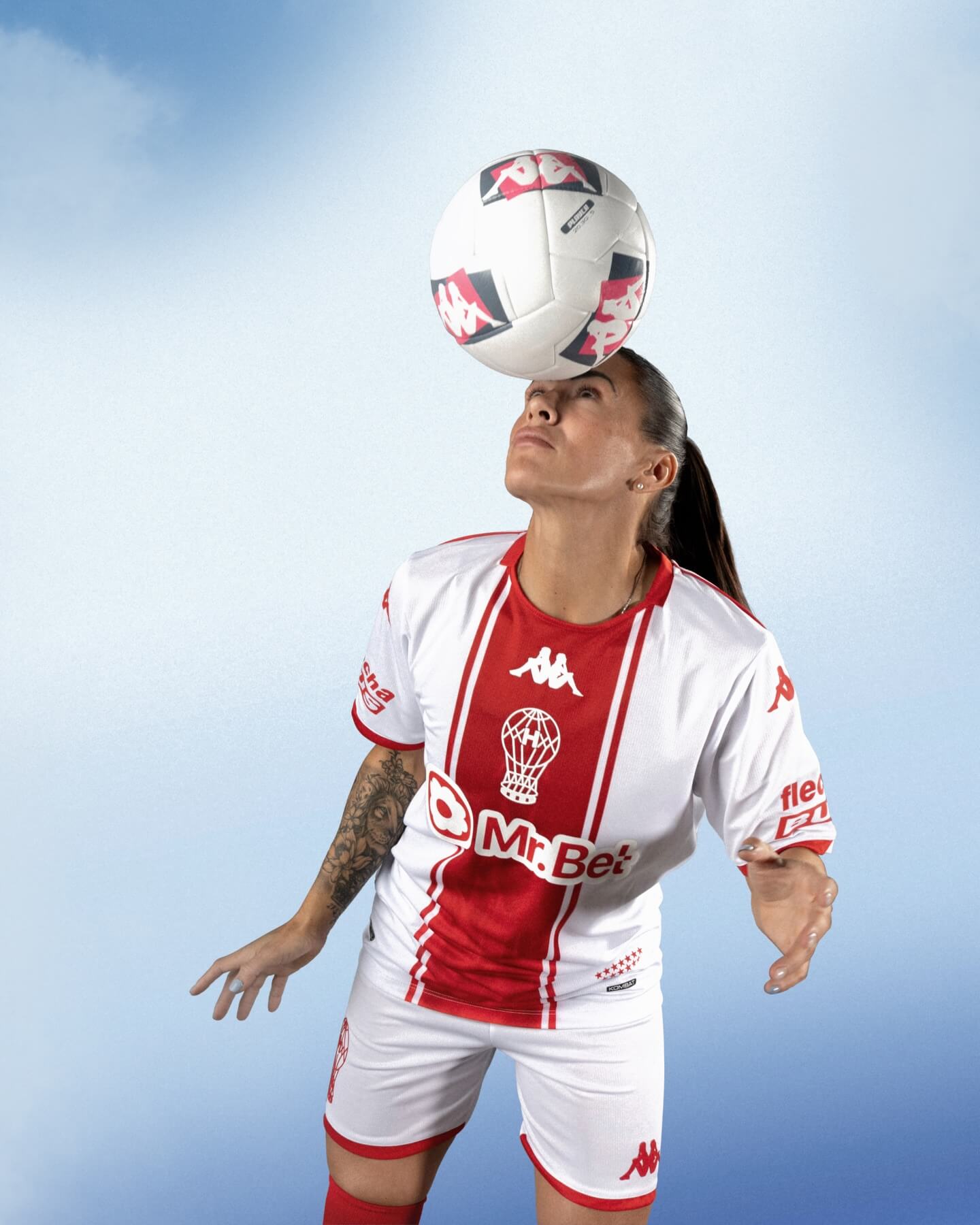 Camisa titular do CA Huracán 2026 Kappa