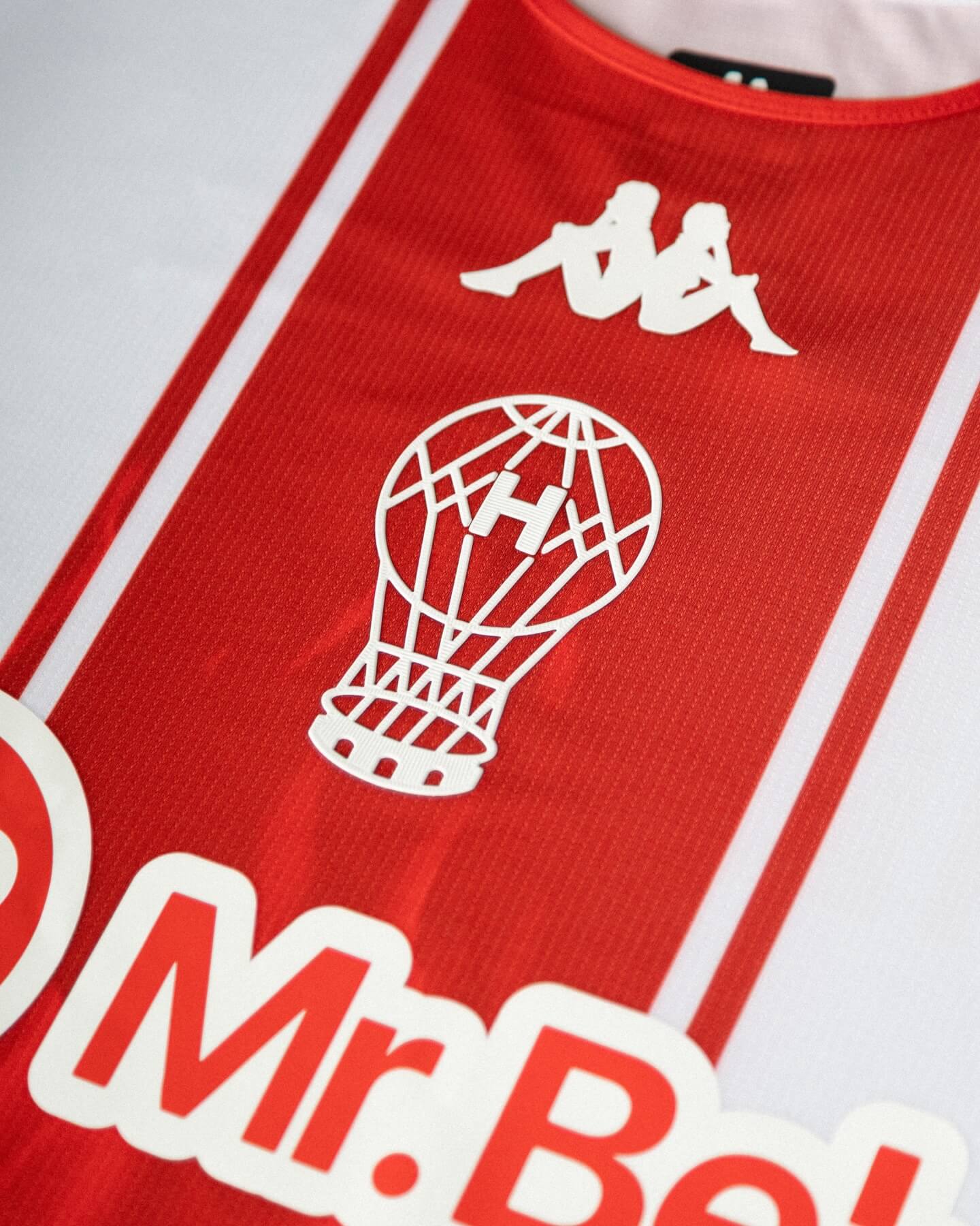 Camisa titular do CA Huracán 2026 Kappa