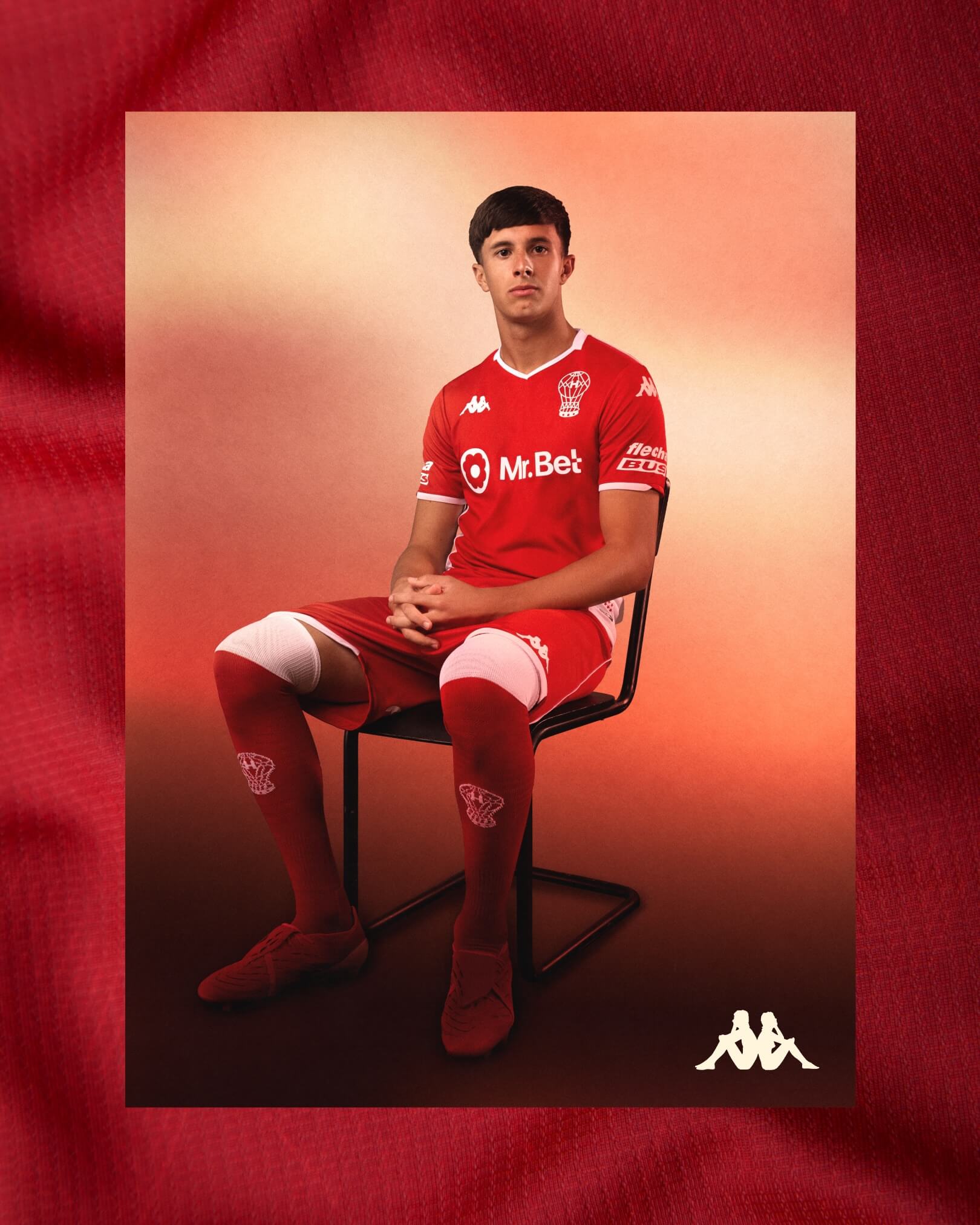 Camisa reserva do CA Huracán 2026 Kappa
