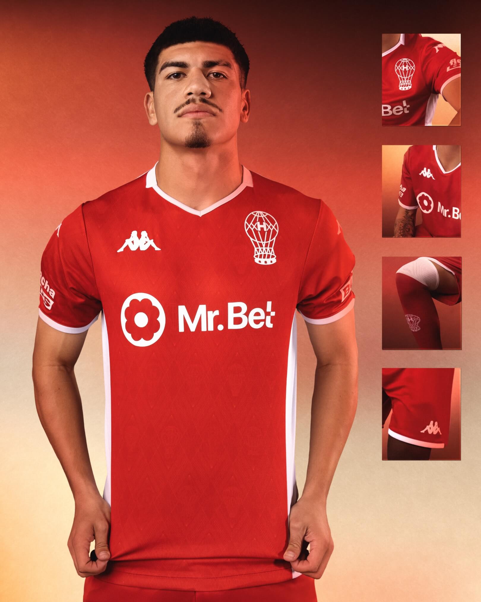 Camisa reserva do CA Huracán 2026 Kappa