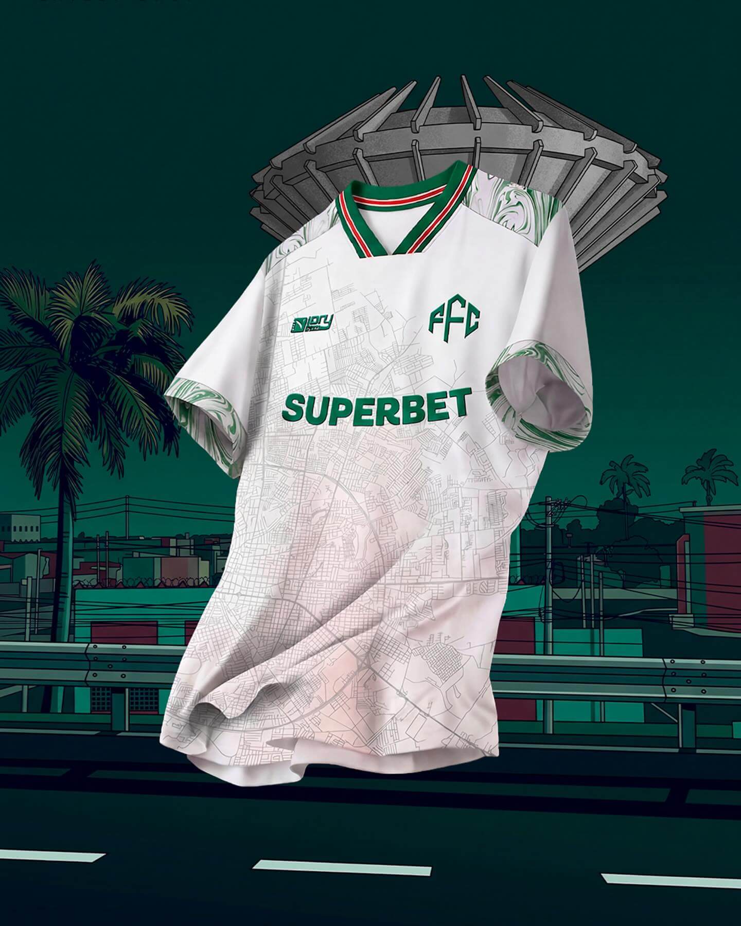 Camisa titular do Feira FC 2026 Niory Sport