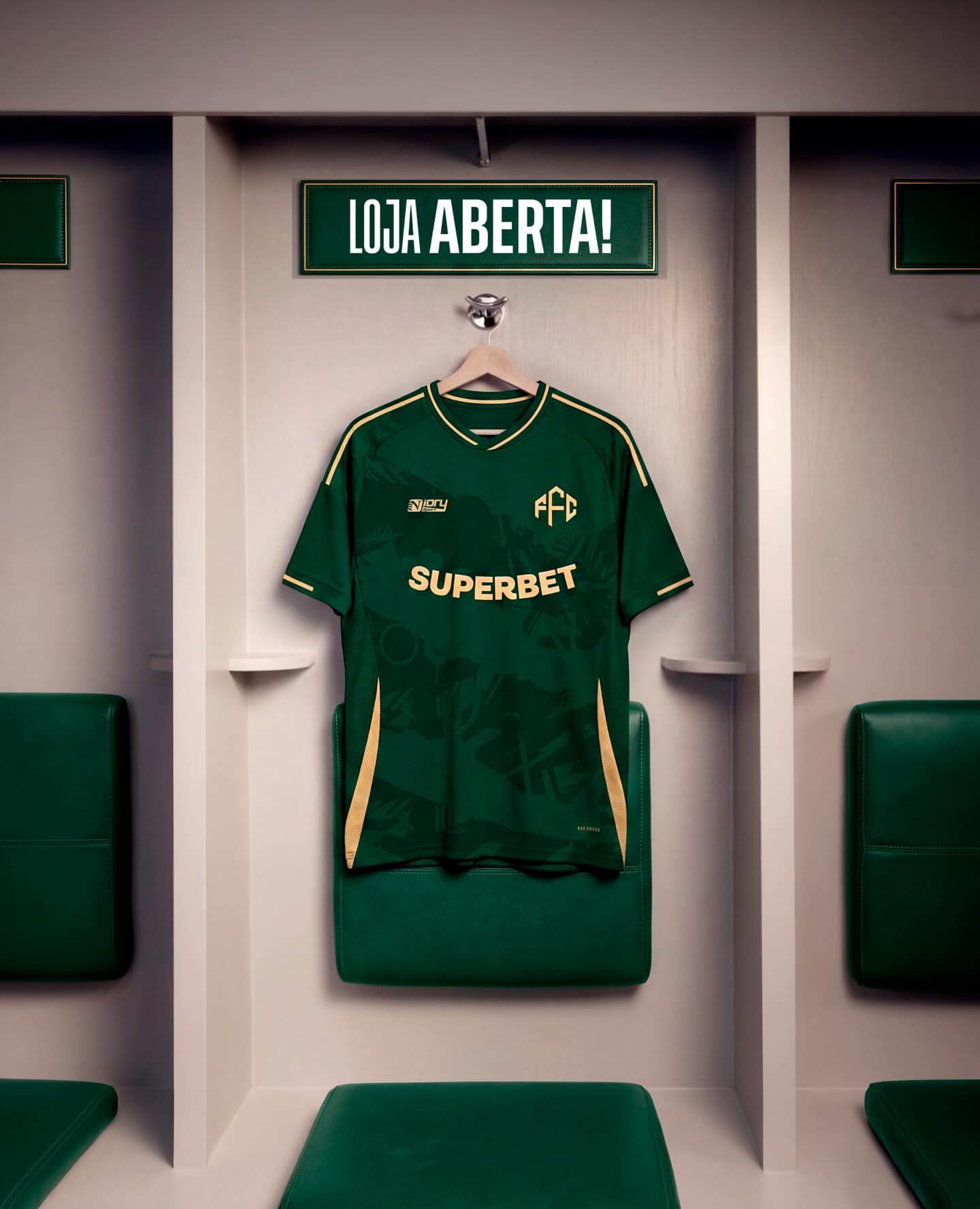 Camisa reserva do Feira FC 2026 Niory Sport