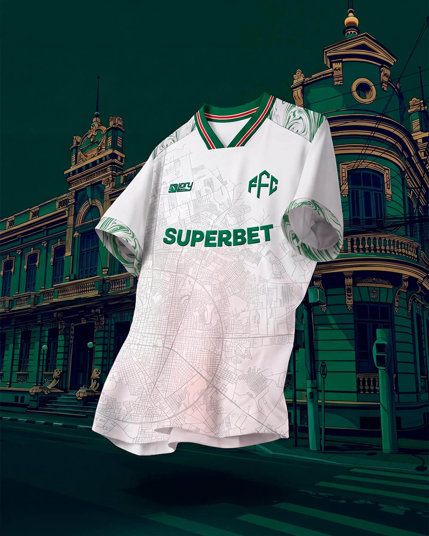 Camisa titular do Feira FC 2026 Niory Sport