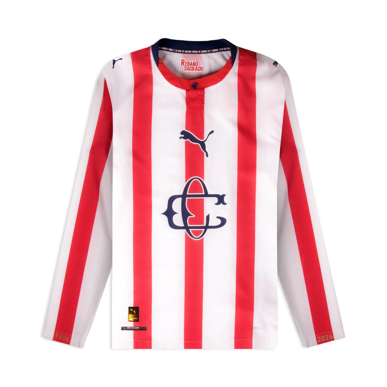 camisa 120 anos chivas