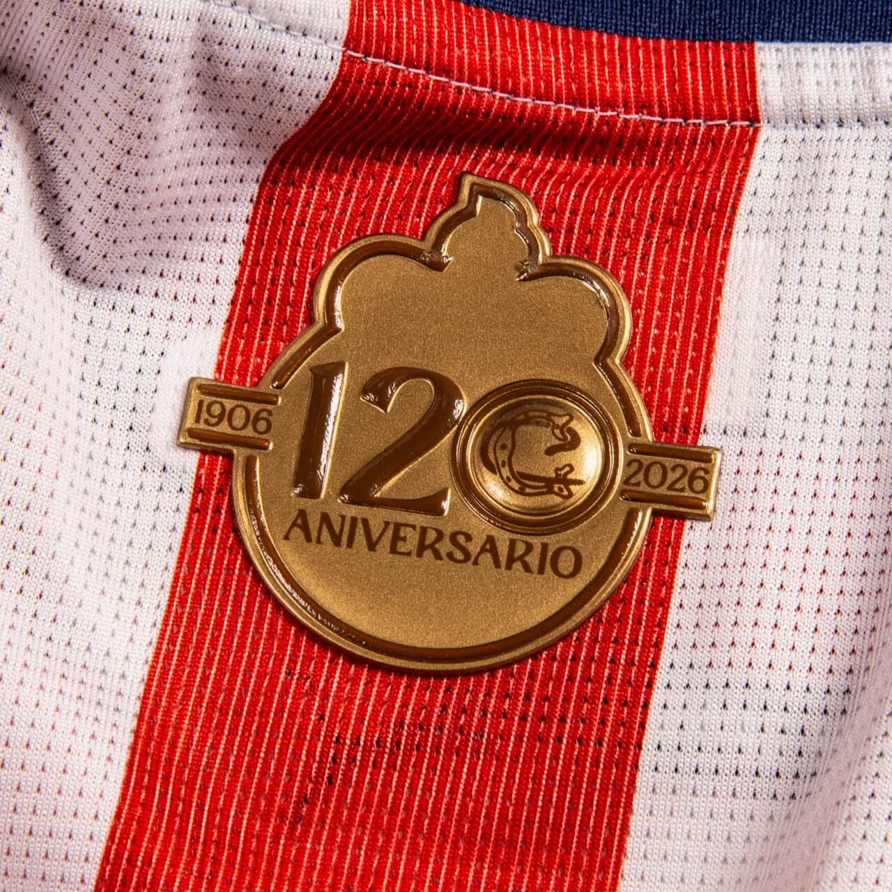 camisa 120 anos chivas