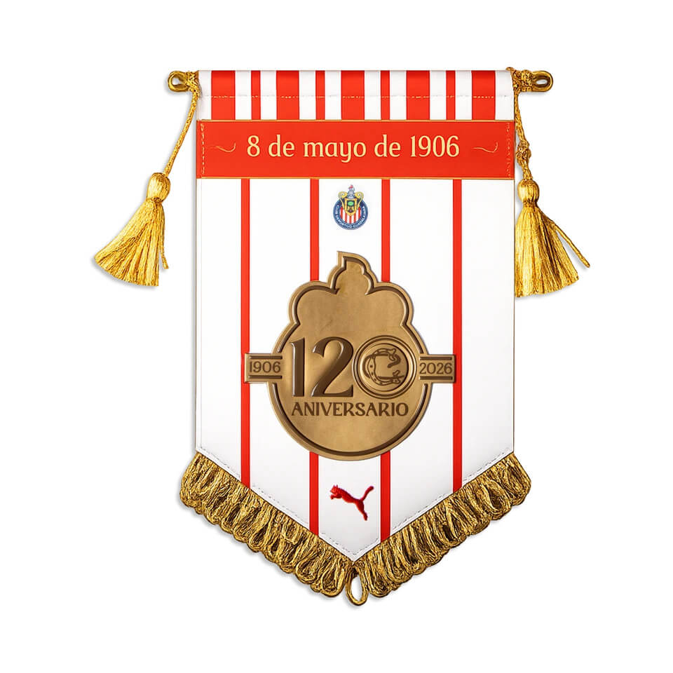 camisa 120 anos chivas