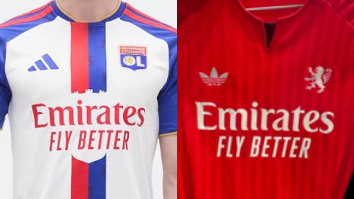Camisas do Lyon 2026-2027 adidas