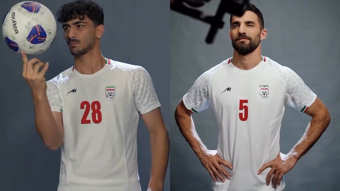 Camisas do Irã Copa 2026 Majid