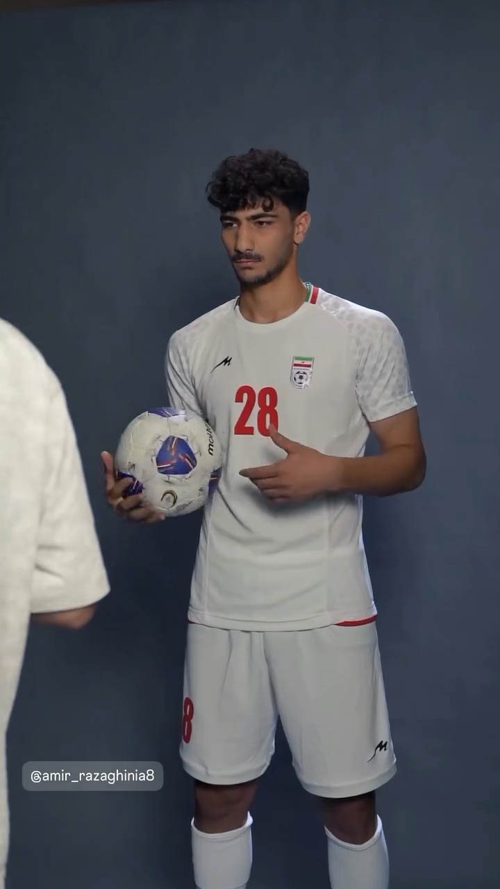 Camisas do Irã Copa 2026 Majid