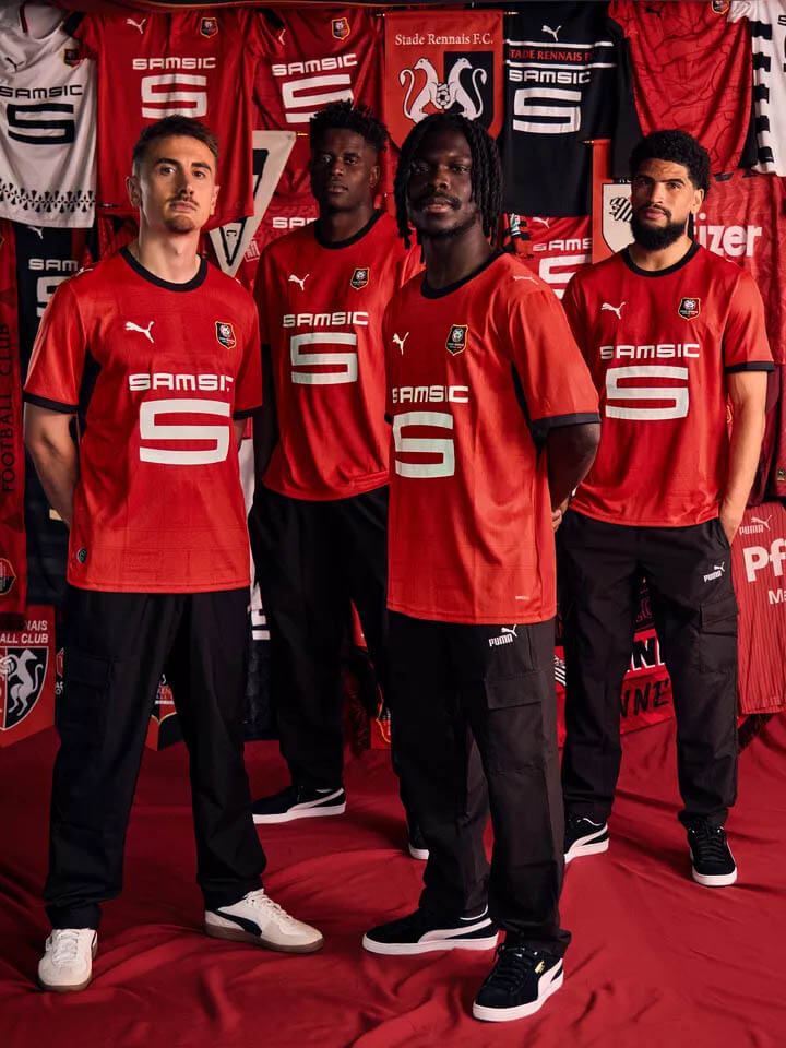 Camisa titular do Rennes 2026-2027 PUMA