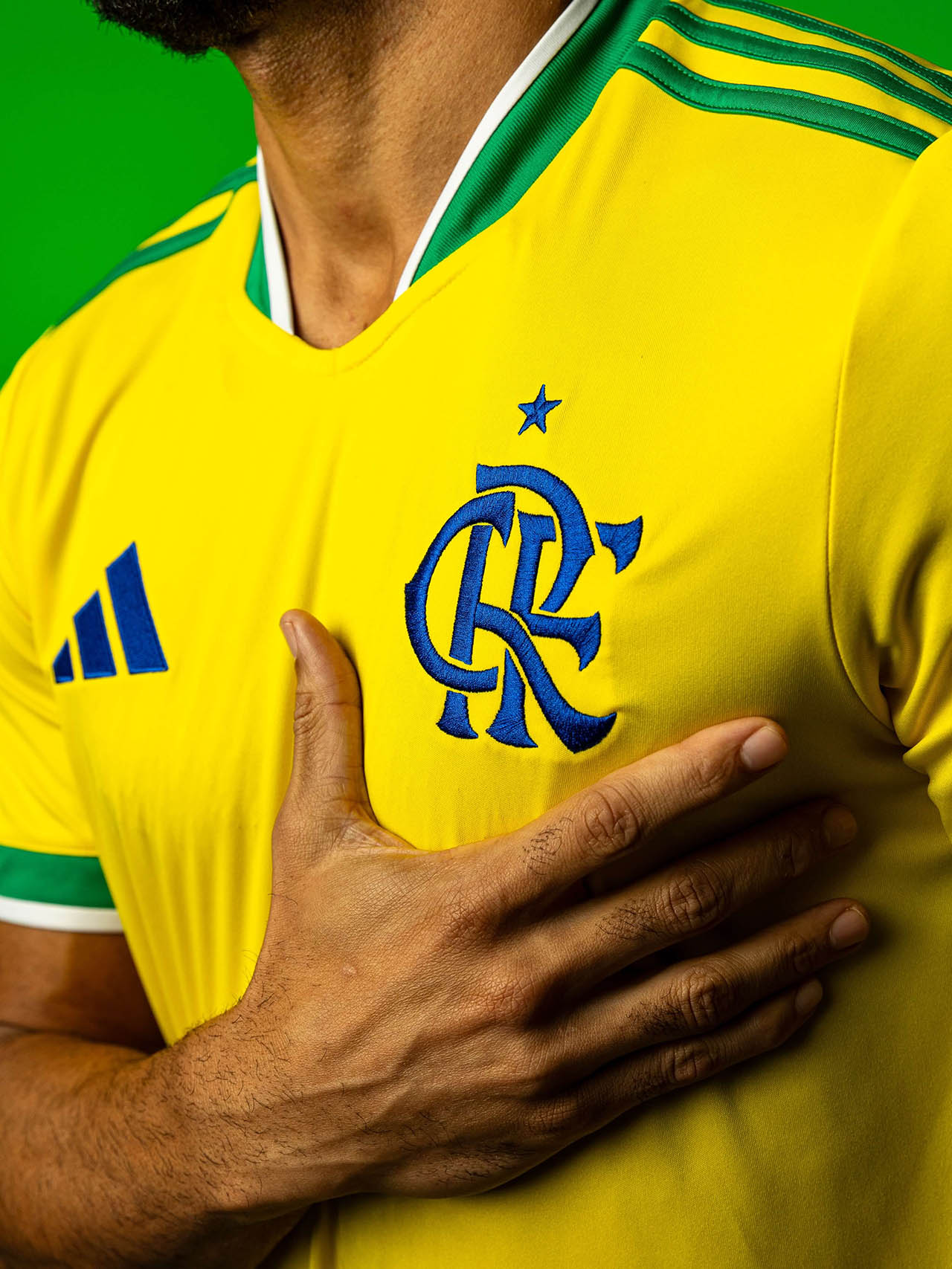 Camisa amarela do Flamengo Copa 2026 adidas