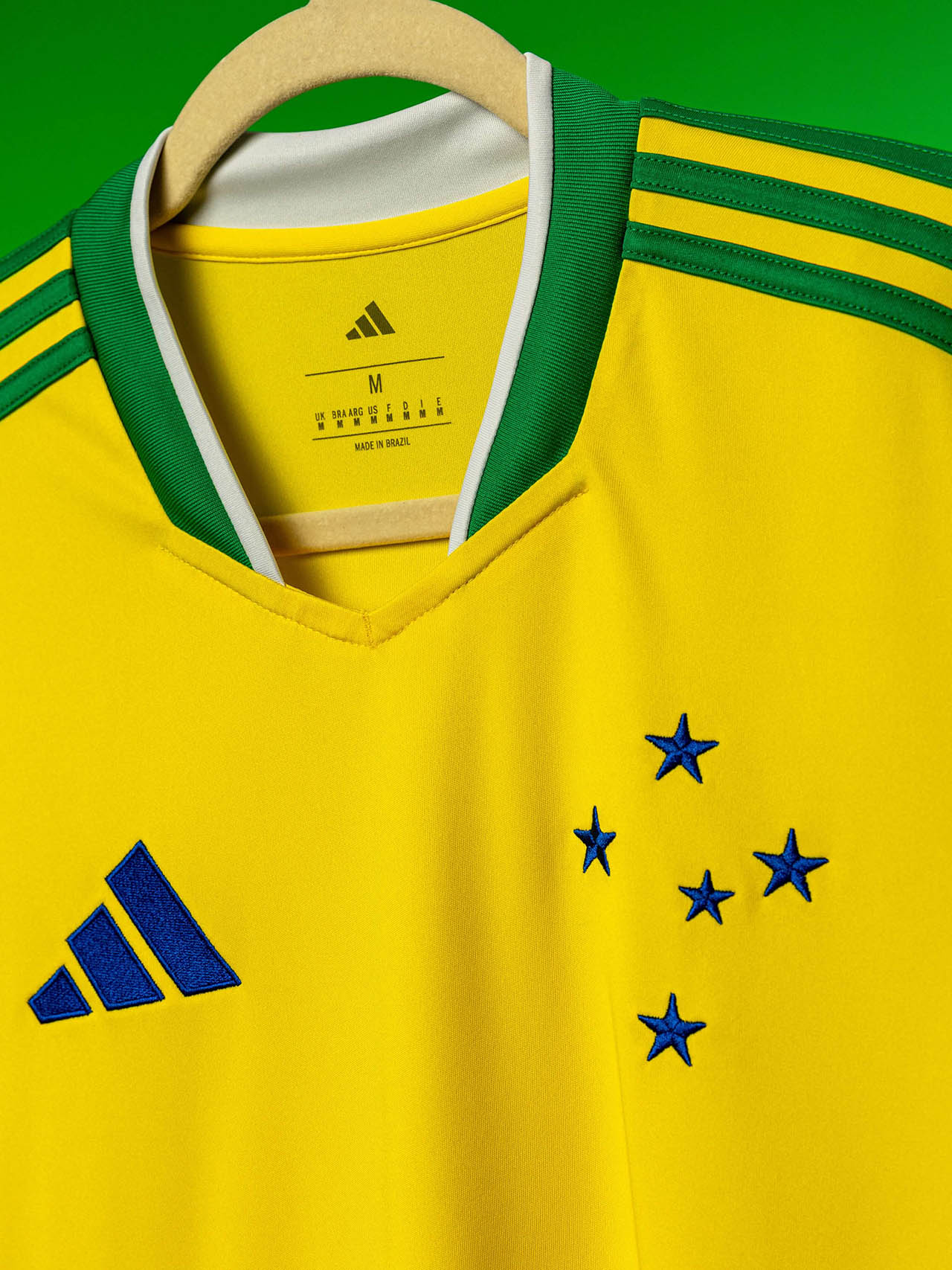 Camisa amarela do Cruzeiro Copa 2026 adidas