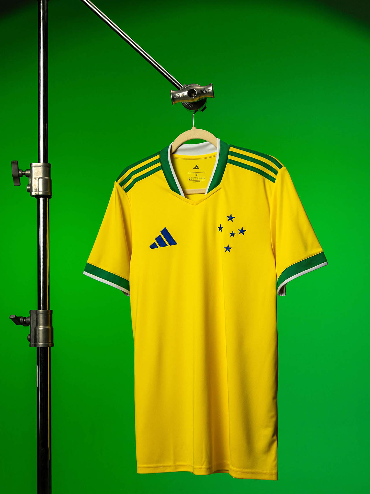Camisa amarela do Cruzeiro Copa 2026 adidas