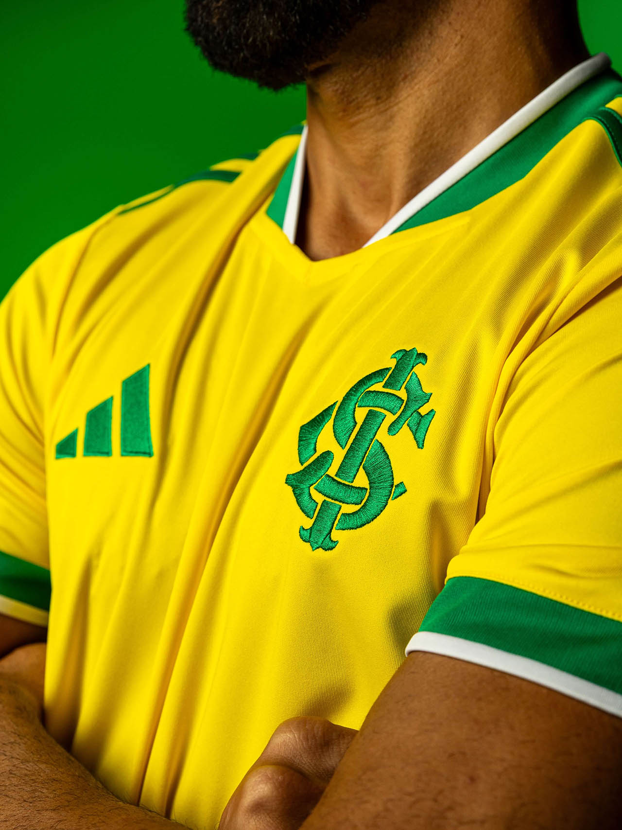 Camisa amarela do Internacional Copa 2026 adidas