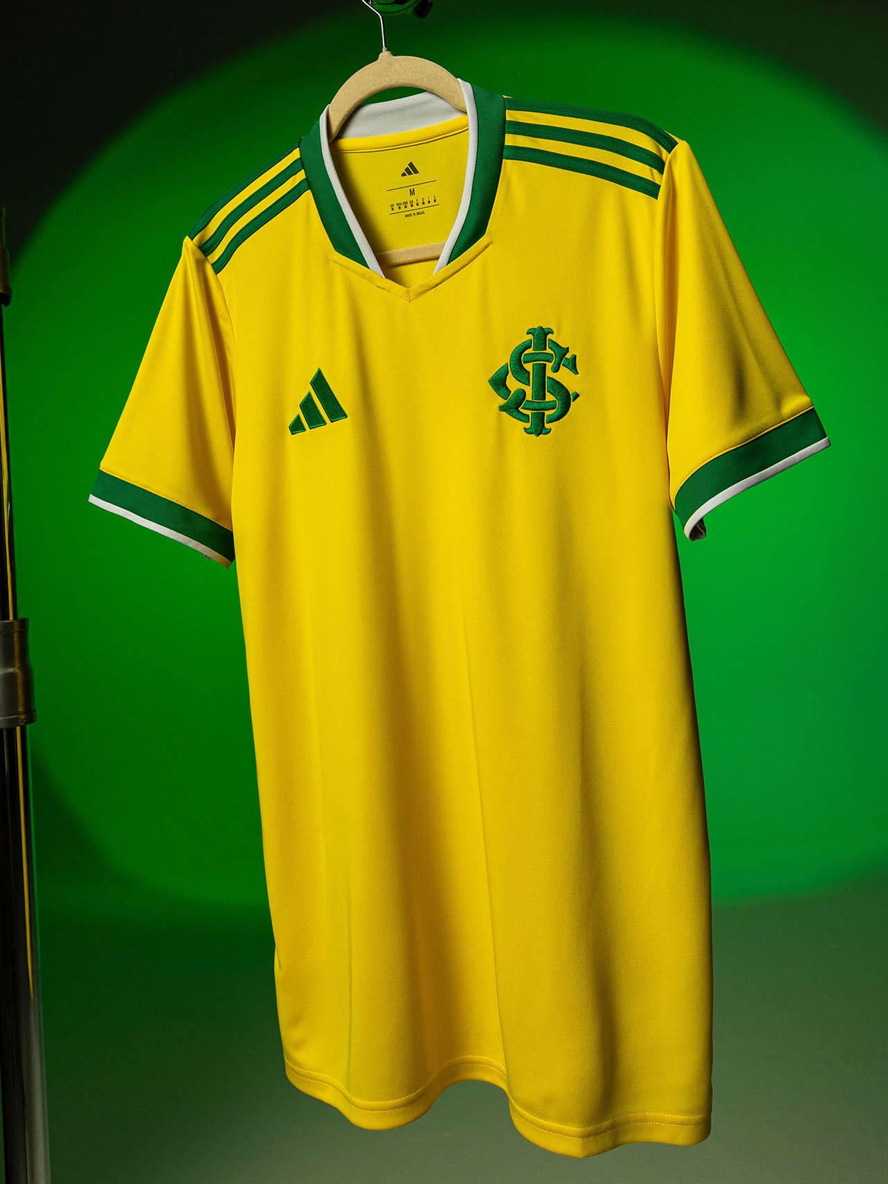 Camisa amarela do Internacional Copa 2026 adidas