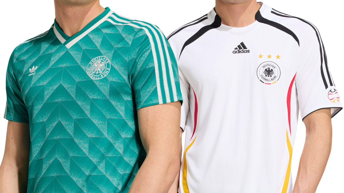Camisas da Alemanha 1990 2006 adidas Remake