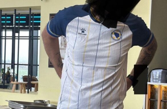 Camisa reserva bósnia e herzegovina 2026 kelme
