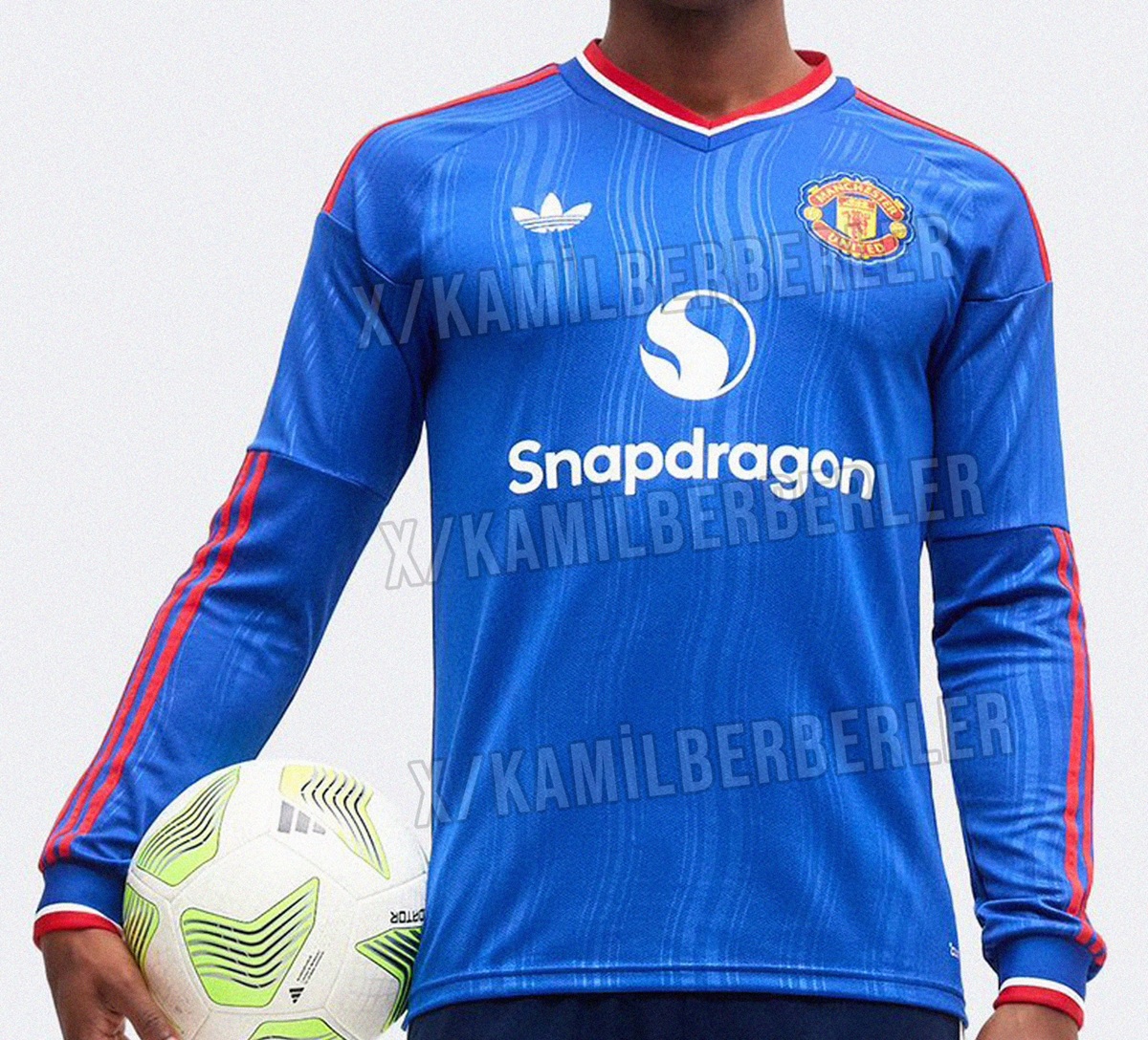 camisa reserva do manchester united 2026-2027 adidas