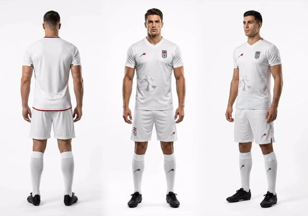 Camisas do Irã Copa do Mundo 2026 Majid