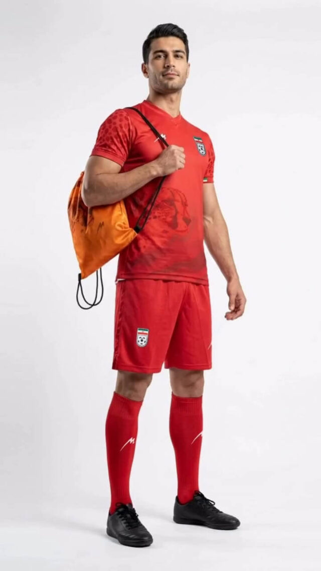 Camisa reserva do Irã Copa do Mundo 2026 Majid