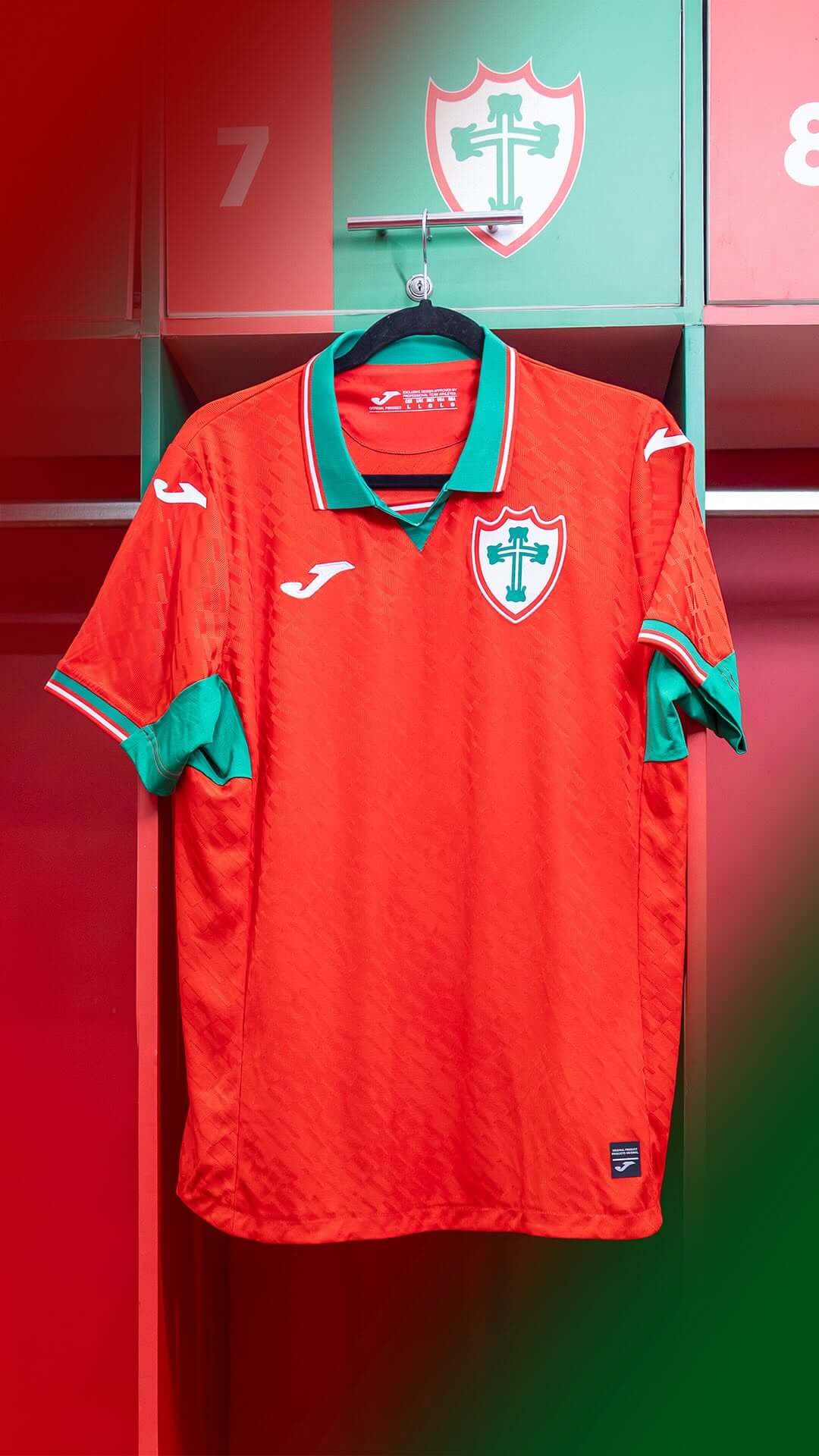 Terceira camisa da Portuguesa 2026 JOMA