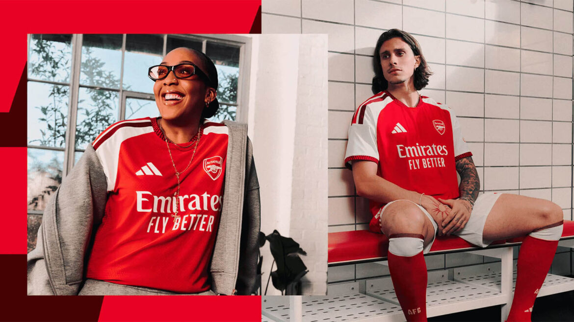 Camisa titular do Arsenal 2026-2027 adidas