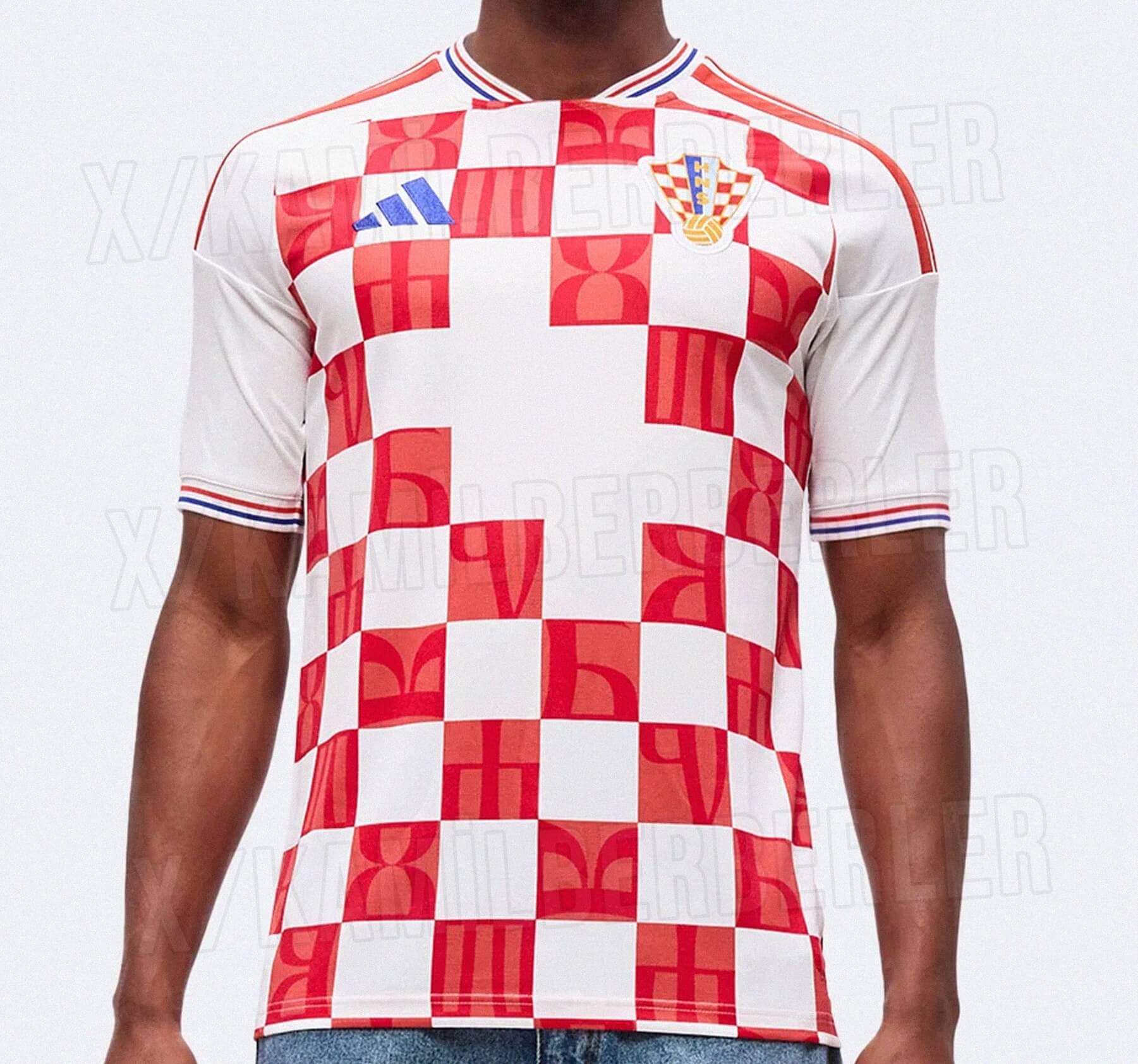 Camisa titular da Croácia 2027 adidas