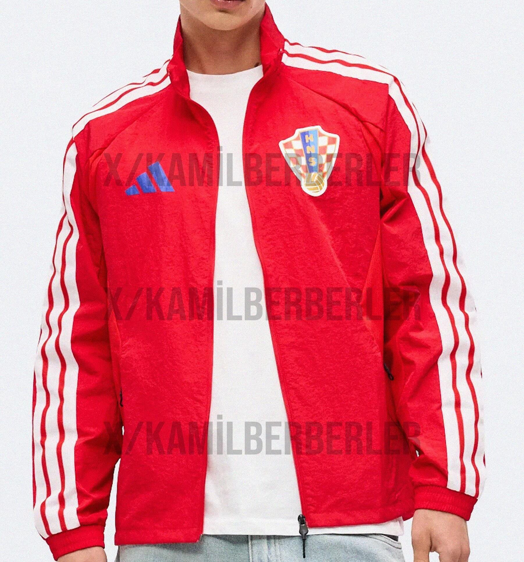 Jaqueta hino da Croácia 2027 adidas