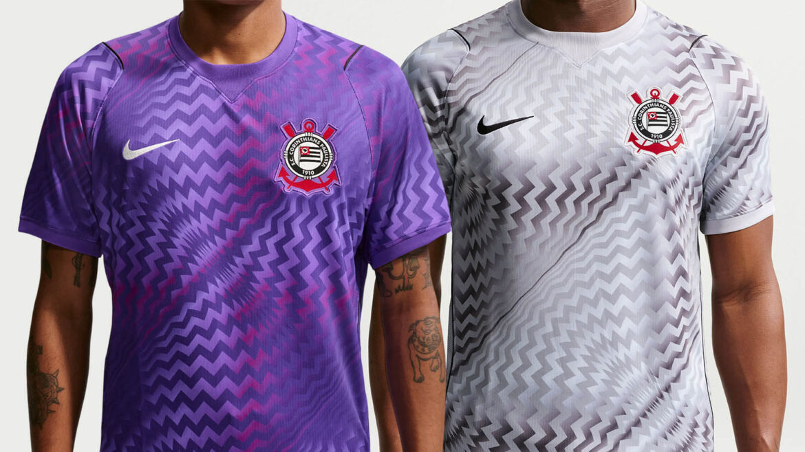 Camisas de goleiro do Corinthians 2026-2027 Nike