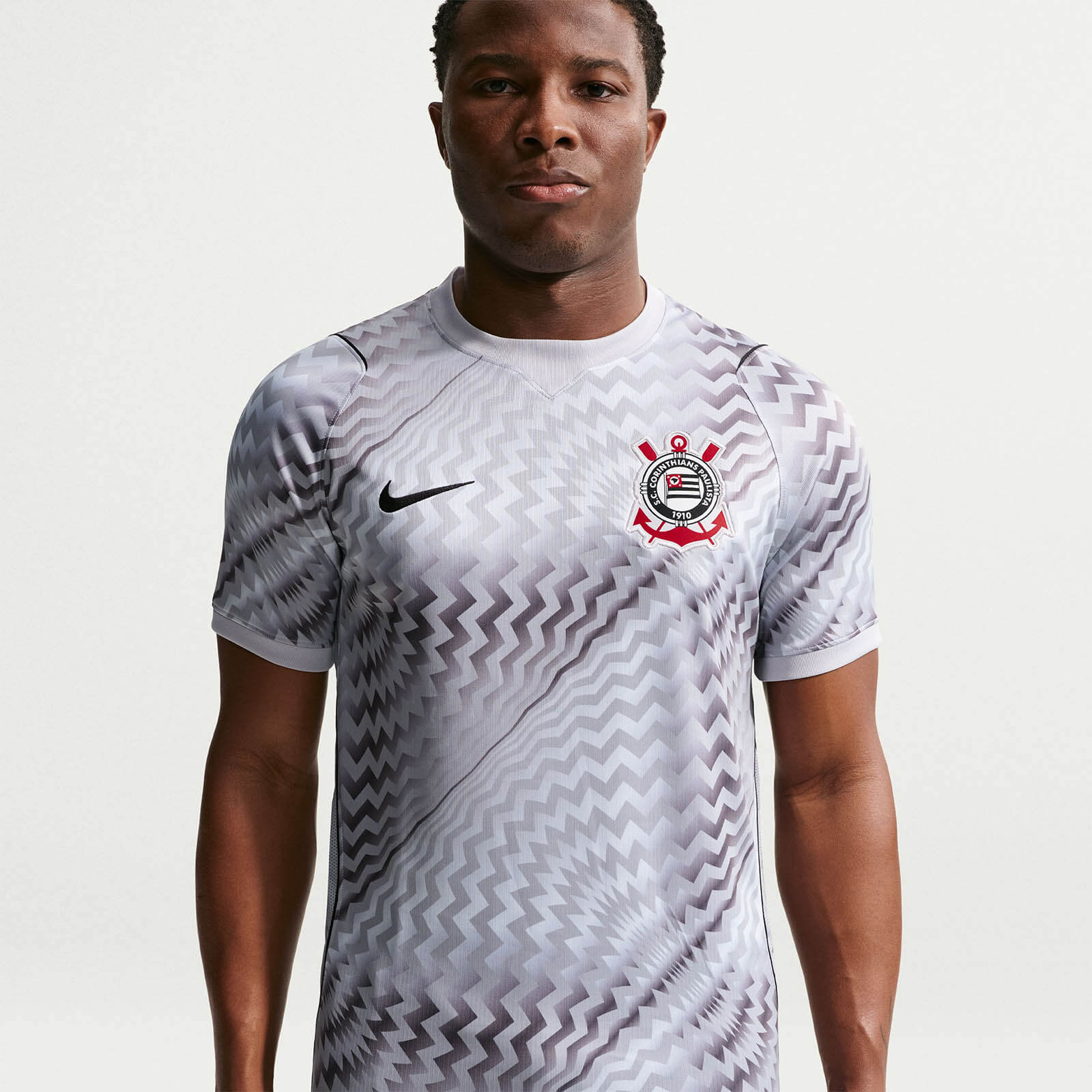 Camisas de goleiro do Corinthians 2026-2027 Nike Cinza