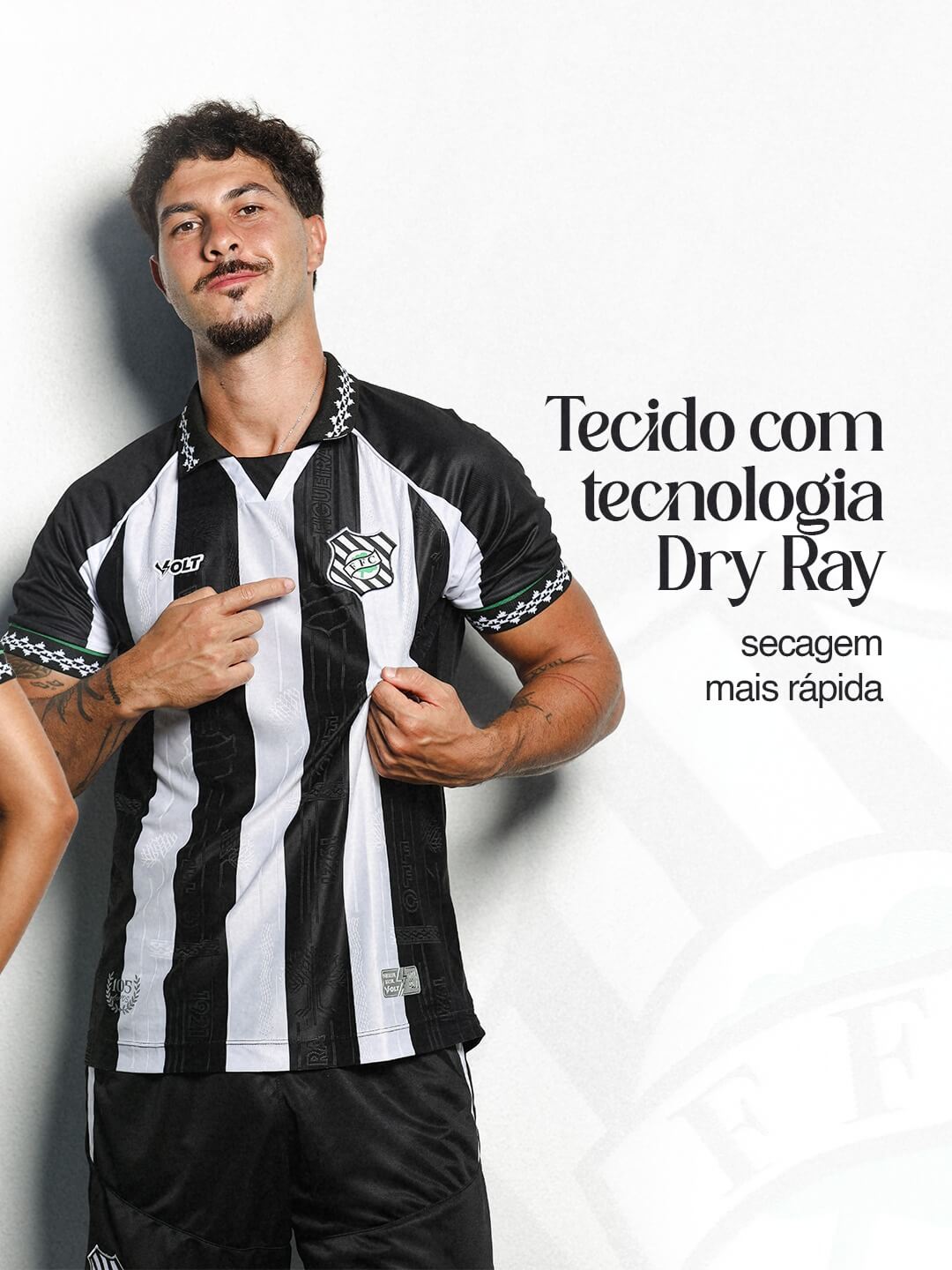camisa titular figueirense 2026-2027 volt
