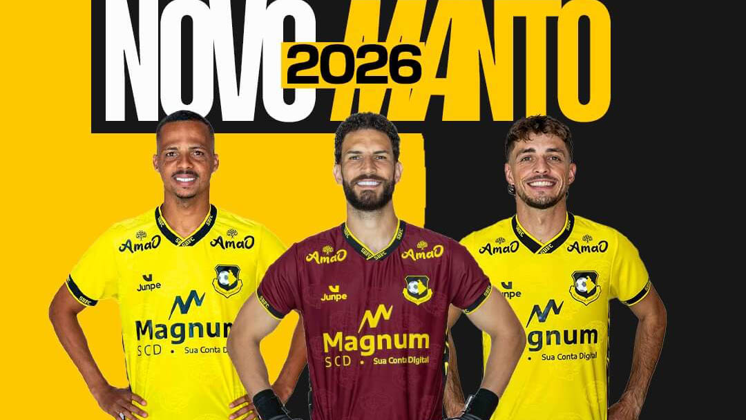 Camisas do São Bernardo FC 2026 Junpe