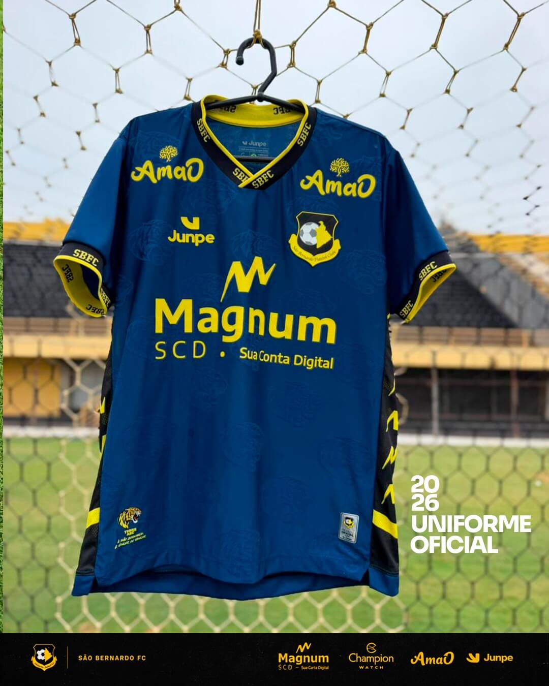 Camisas do São Bernardo FC 2026 Junpe GK
