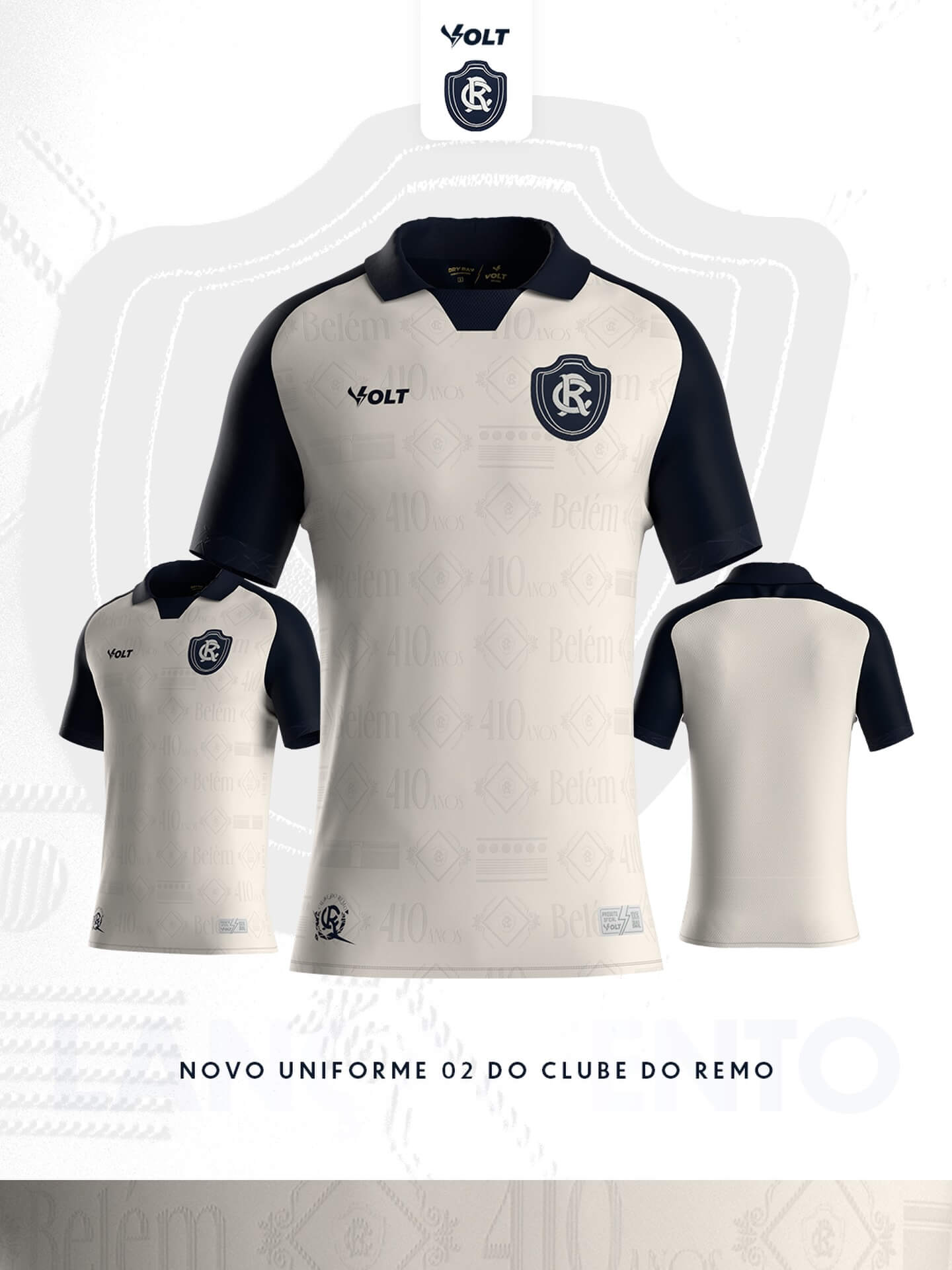 Camisa reserva do Clube do Remo 2026 Volt
