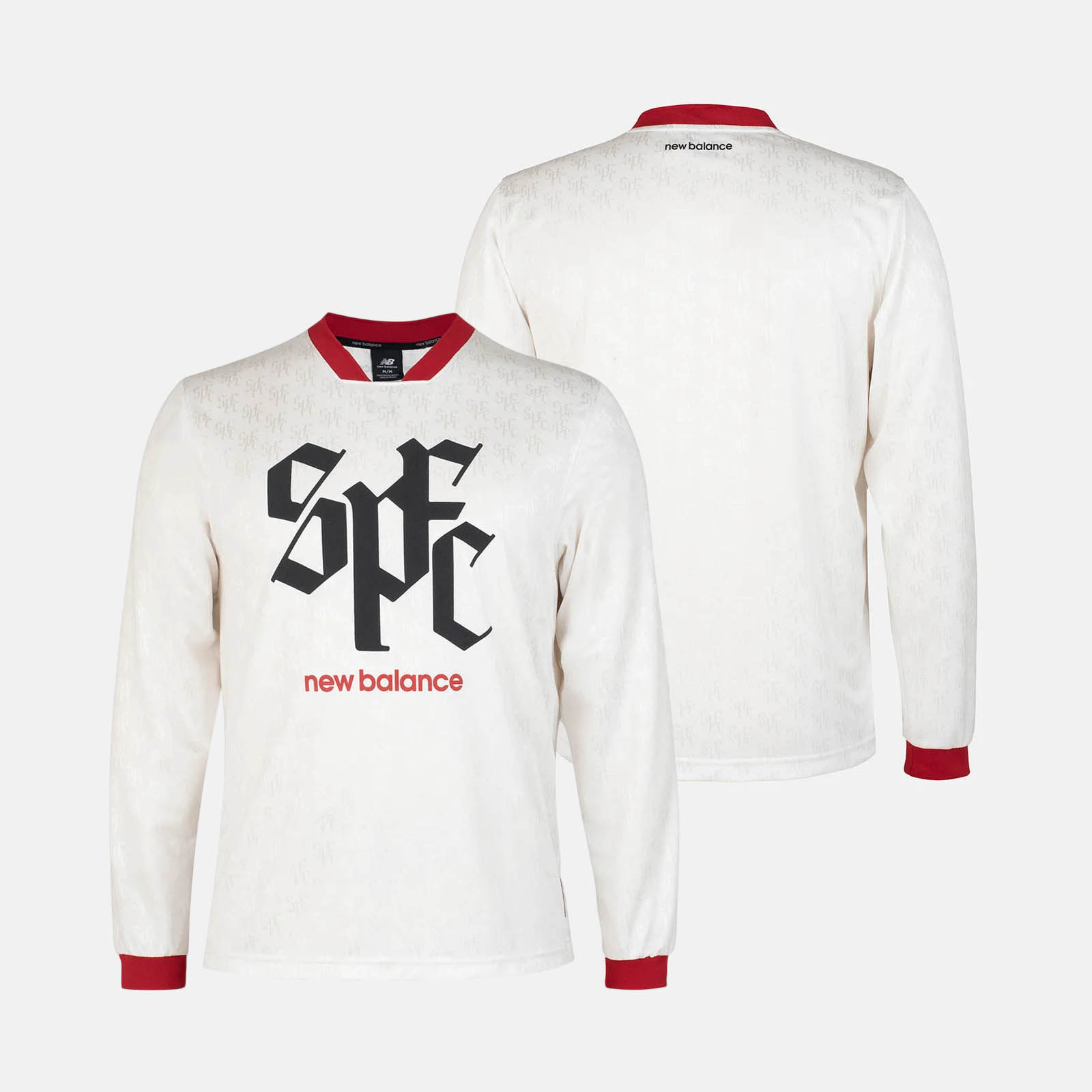 Football Culture SPFC x New Balance camisa manga longa
