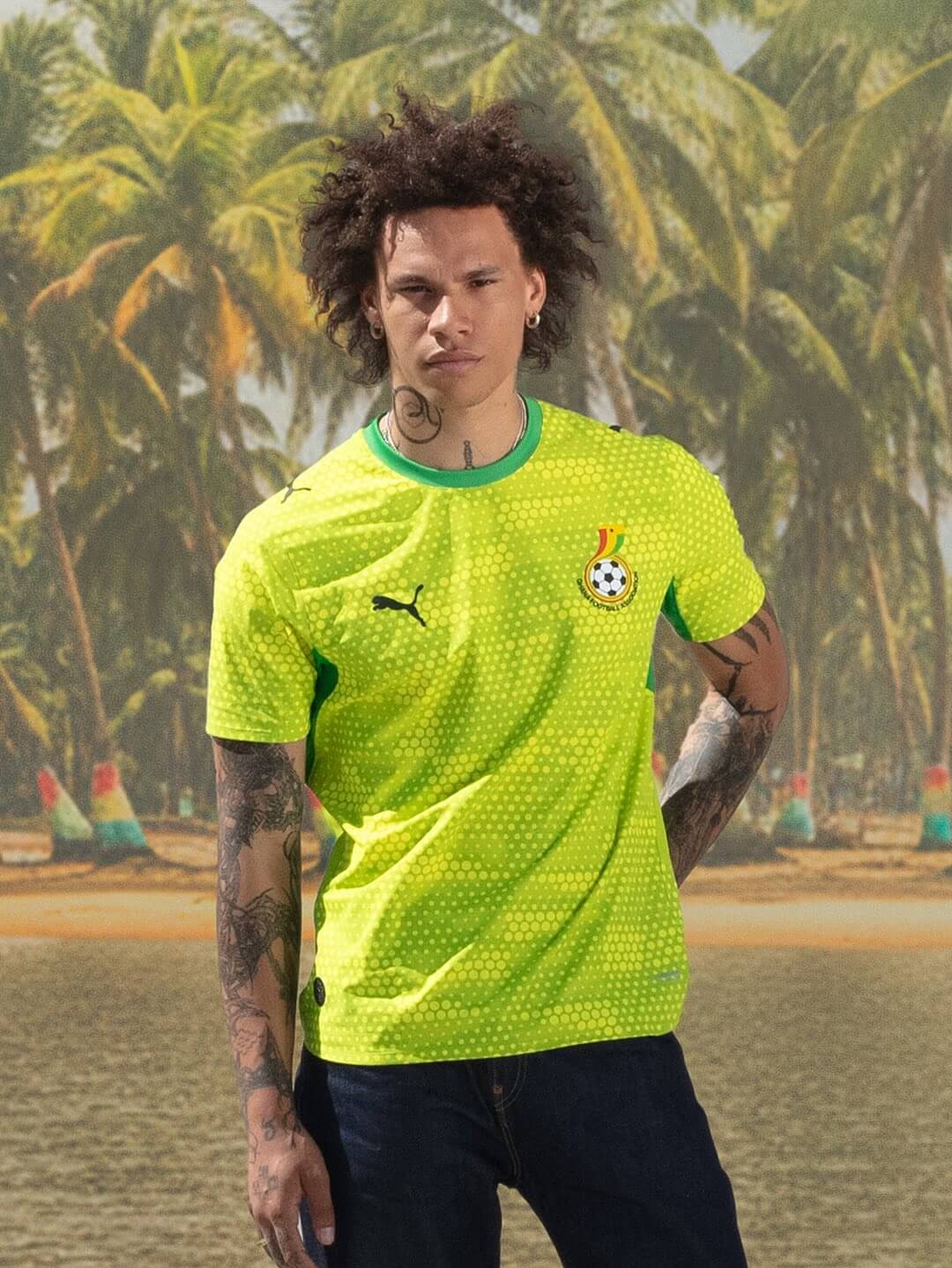 PUMA x Salehe Bembury Camisa de goleiro de Gana