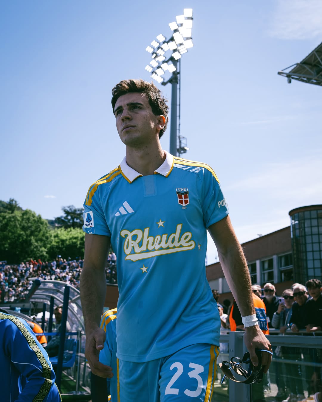 Quarta camisa do Como 1907 2025-2026 adidas RHUDE