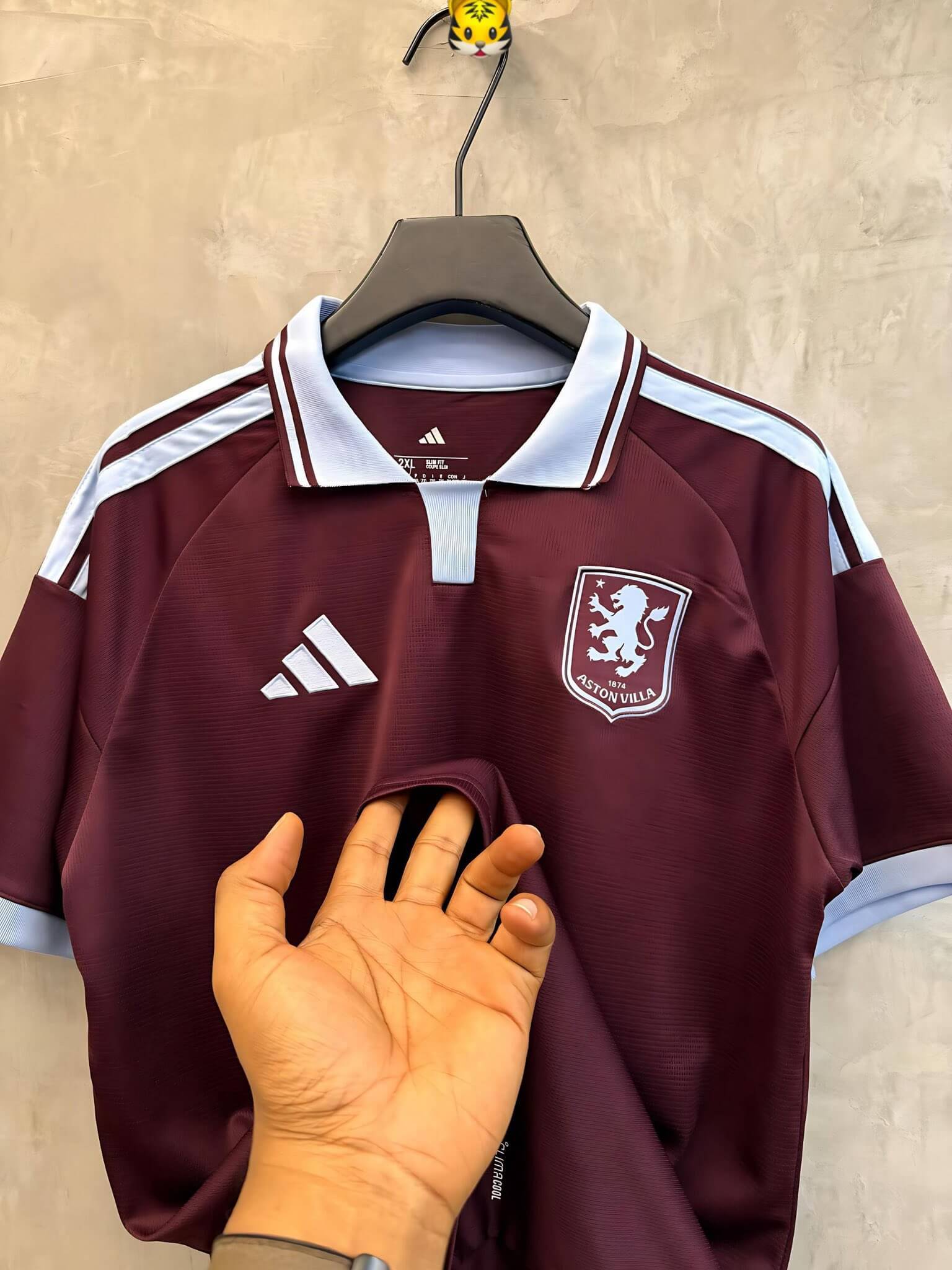 Camisa titular do Aston Villa 2026-2027 adidas