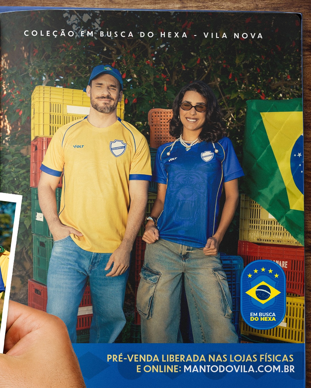 Coleção Volt Copa do Mundo 2026 Vila Nova