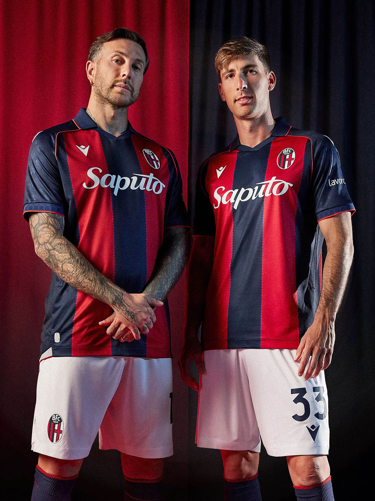Camisa titular do Bologna FC 2026-2027 Macron