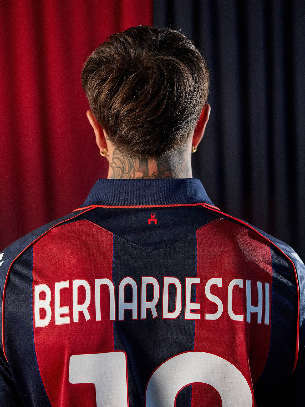 Camisa titular do Bologna FC 2026-2027 Macron