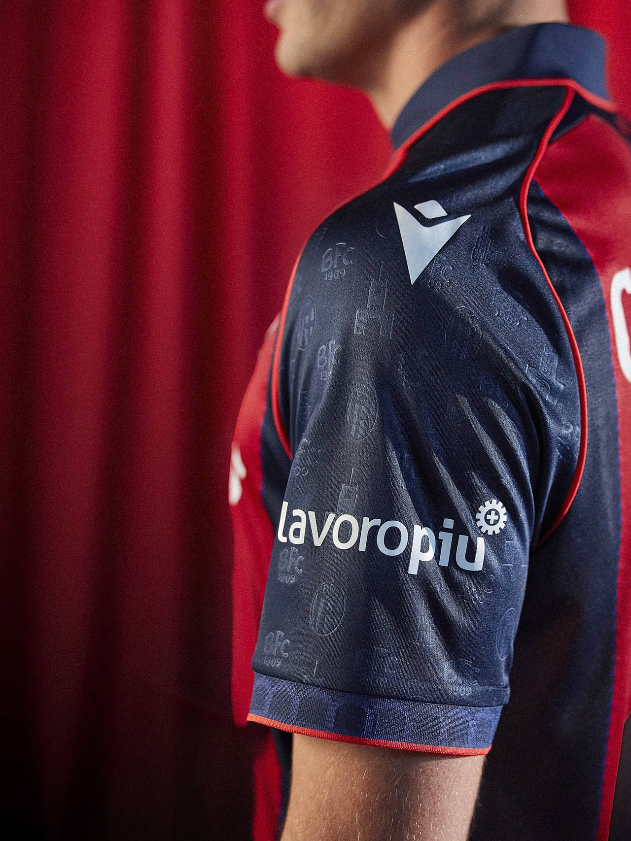 Camisa titular do Bologna FC 2026-2027 Macron