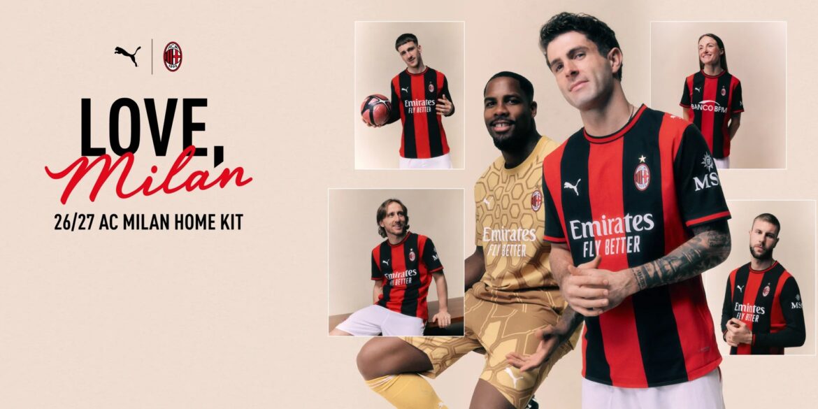 Camisa titular do Milan 2026-2027 PUMA