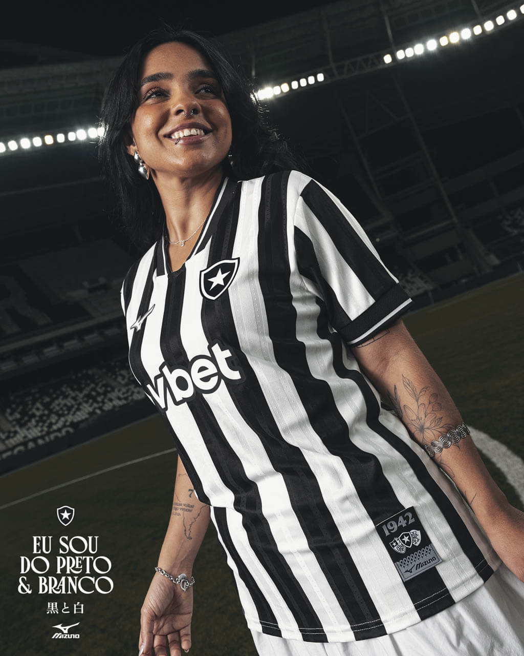 Camisas do Botafogo 2026-2027 Mizuno Home
